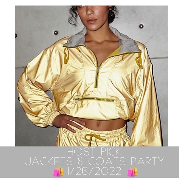 ⭐️Free People Movement Moonlight Reflective Jacket New Women’s Size Small - Picture 2 of 6